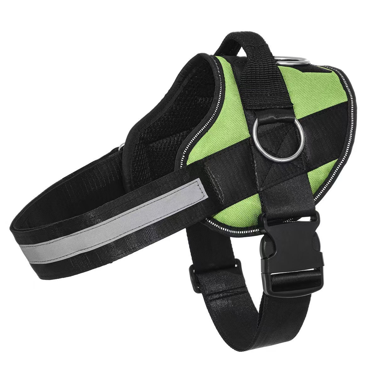 Essential Dog Harness with 3 Leash Clips – Reflective, Adjustable & Padded Vest
