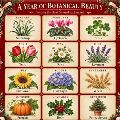 🎄 Plantable Christmas Seed Card – A Gift That Grows, DIY Holiday Planting Gift