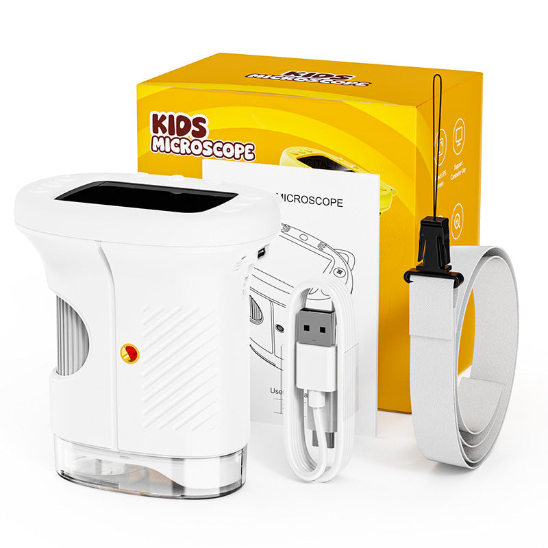 【2027 Upgrade】1000X Handheld Microscope for Kids