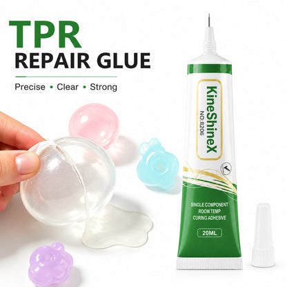 💧✨ 20ML Transparent TPR Soft Gel Adhesive – Fast-Drying, Water-Resistant Flexible Seal 🛠️💧
