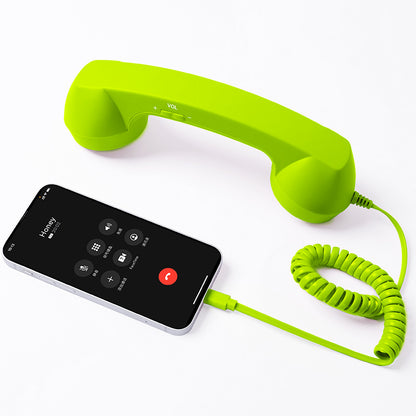 ☎️Retro Phone Handset with Type-C | Vintage Wired Receiver 📞