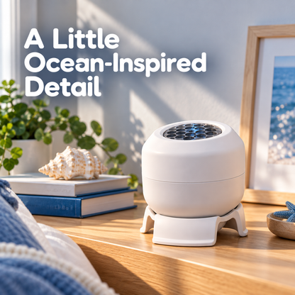 🌊✨ LED Starry Ocean Projector – 360° Rotating Waves & USB-Powered Ambient Lighting 🌌
