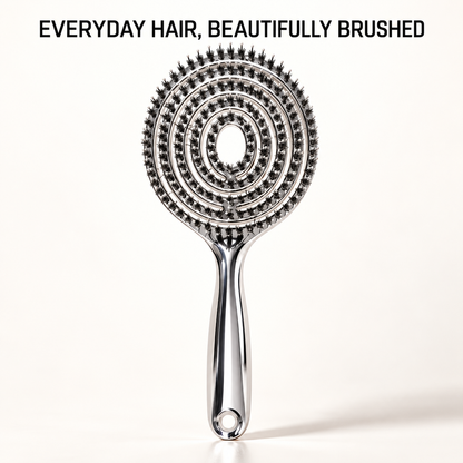 ✨ Flexible Vented Hair Brush for Smooth, Voluminous Styling