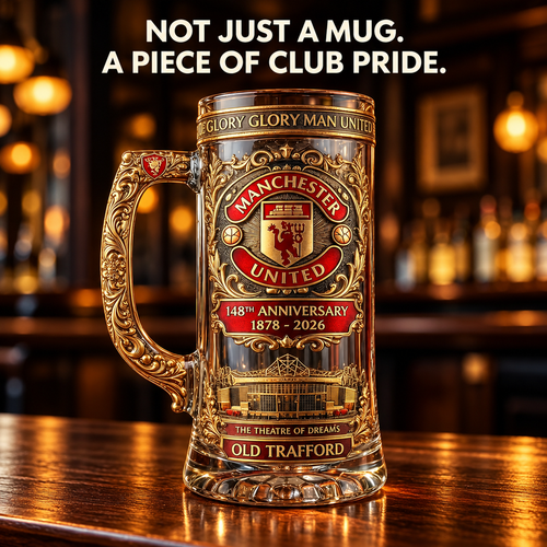 ⚽🍺 Football Club Fan Beer Mug – Stadium-Inspired Collectible 🏟️