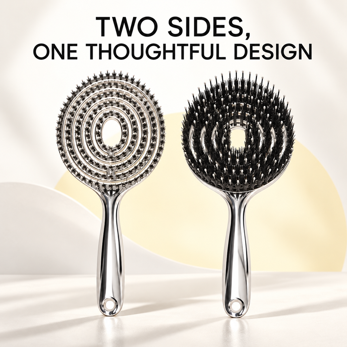 ✨ Flexible Vented Hair Brush for Smooth, Voluminous Styling