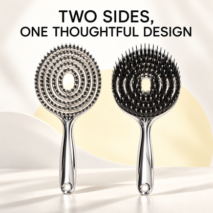 ✨ Flexible Vented Hair Brush for Smooth, Voluminous Styling