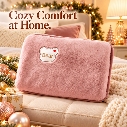 🔥 Rechargeable Electric Hot Water Bottle – Reusable Heat Pack for Cozy Warmth ✨