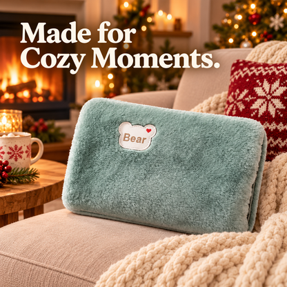 🔥 Rechargeable Electric Hot Water Bottle – Reusable Heat Pack for Cozy Warmth ✨