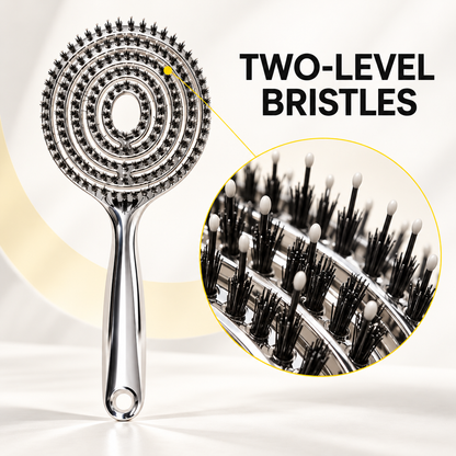 ✨ Flexible Vented Hair Brush for Smooth, Voluminous Styling