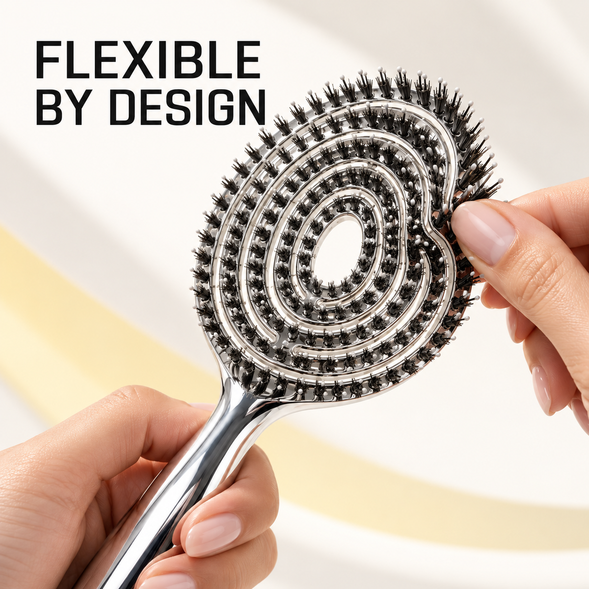 ✨ Flexible Vented Hair Brush for Smooth, Voluminous Styling