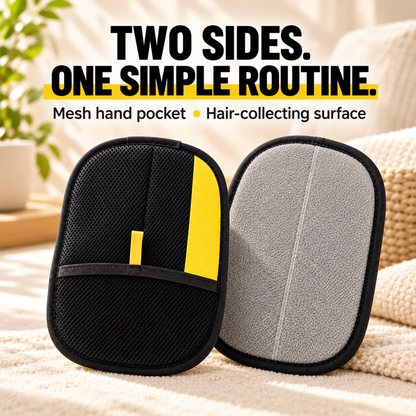 🐾 2-Pack Pet Hair Remover Gloves – Reusable Electrostatic Mitts for Furniture, Carpets & Clothes 🧤🧤