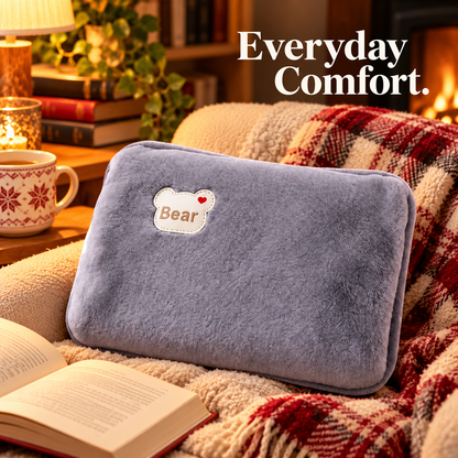 🔥 Rechargeable Electric Hot Water Bottle – Reusable Heat Pack for Cozy Warmth ✨