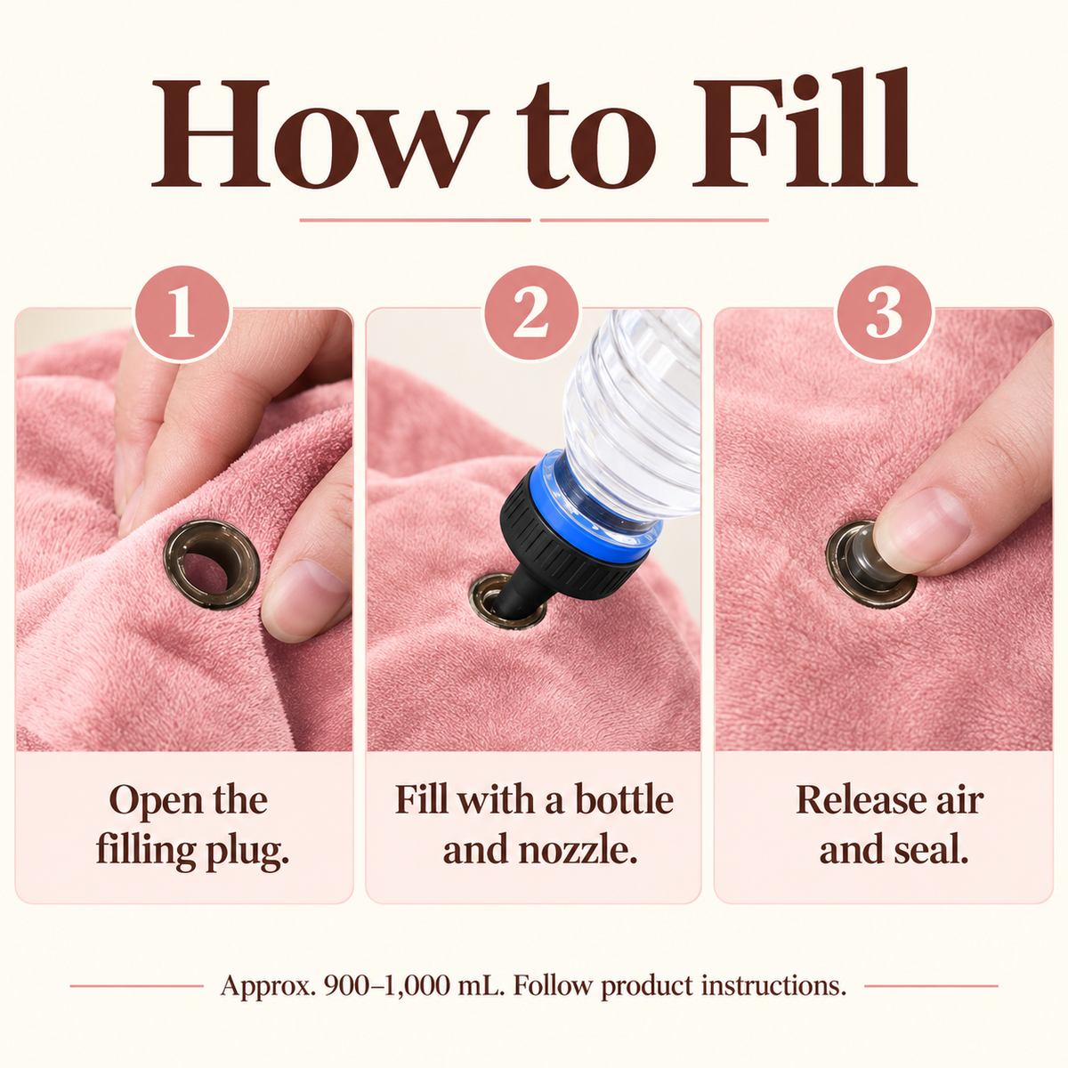 🔥 Rechargeable Electric Hot Water Bottle – Reusable Heat Pack for Cozy Warmth ✨