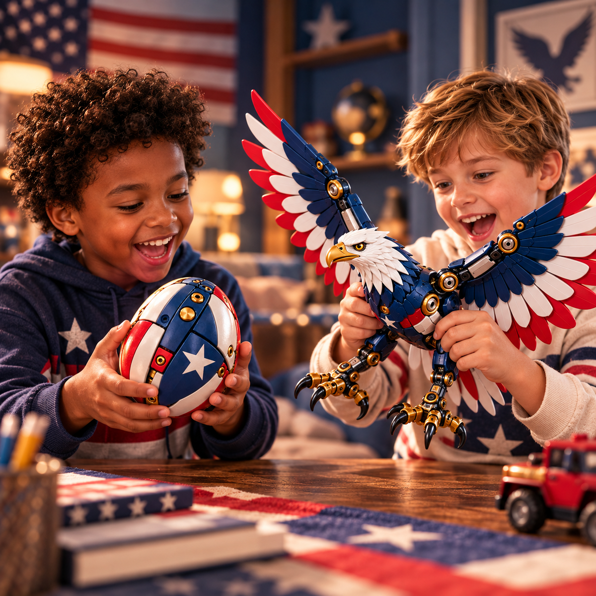 🥚➡️🦅Patriot Eagle™ Egg-to-Eagle Transforming Figure🔥