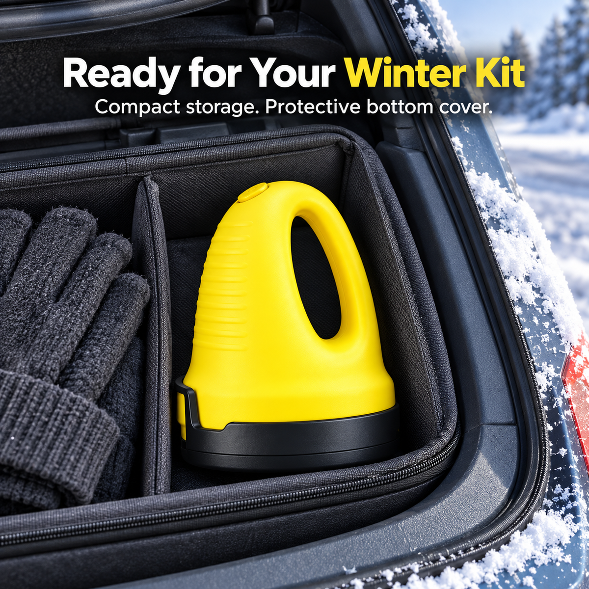 Cordless Electric Ice Scraper for Car Windows