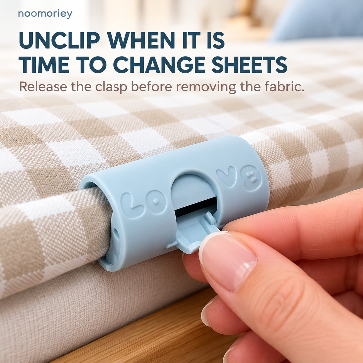 6 PCS Bed Sheet Holder Clips - 7