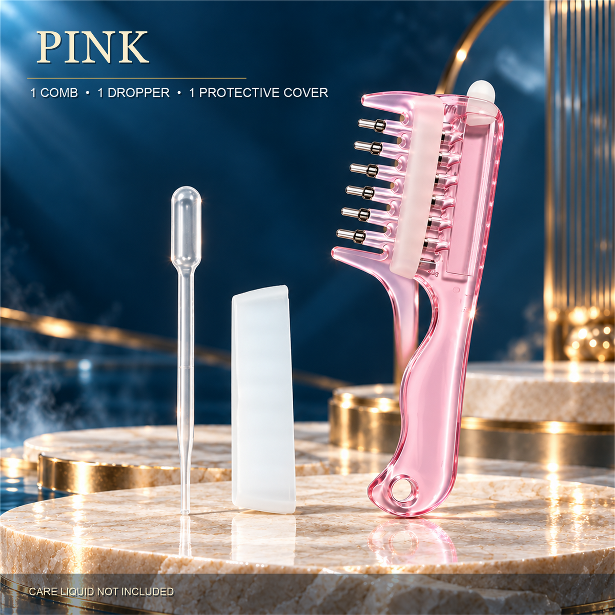 💆 Scalp Liquid Applicator Comb – Refillable Hair Root Oil & Massage Comb