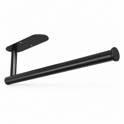 🧻 Stainless Steel Paper Towel Holder with Storage – Under-Cabinet Adhesive or Screw Mount ✨