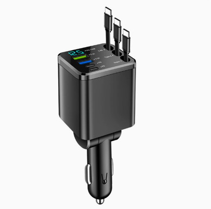 7-in-1 retractable car charger