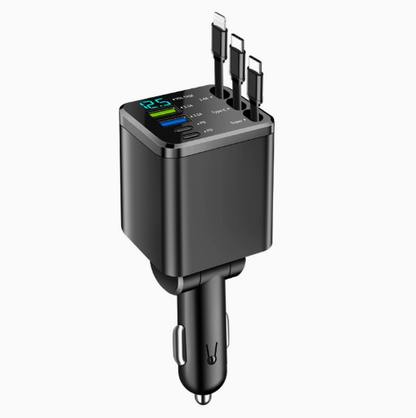 7-in-1 retractable car charger