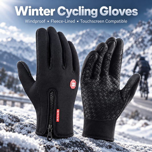 🧤❄️ Outdoor Winter Gloves – Windproof & Touchscreen Compatible for Sports, Travel & Everyday Wear