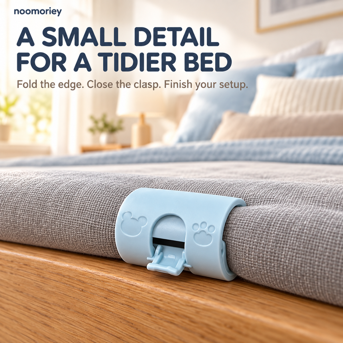 6 PCS Bed Sheet Holder Clips - 4