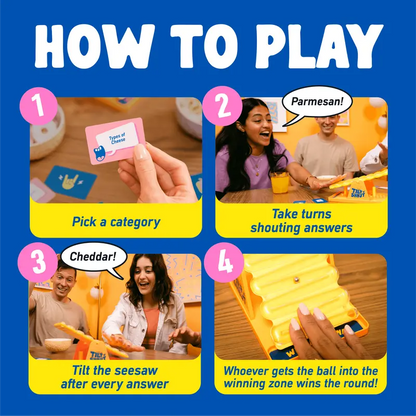 🎲 Tilt ’n’ Shout Board Game – Hilarious Family Fun for All Ages 😂