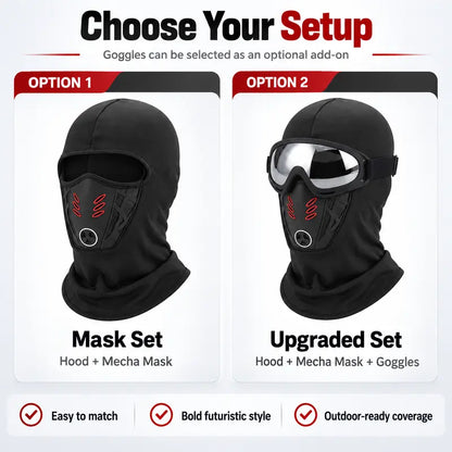 Winter Cycling Balaclava – Warm, Breathable Full-Face Cold Weather Mask