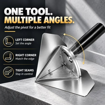 Stainless Steel Corner Finishing Trowel