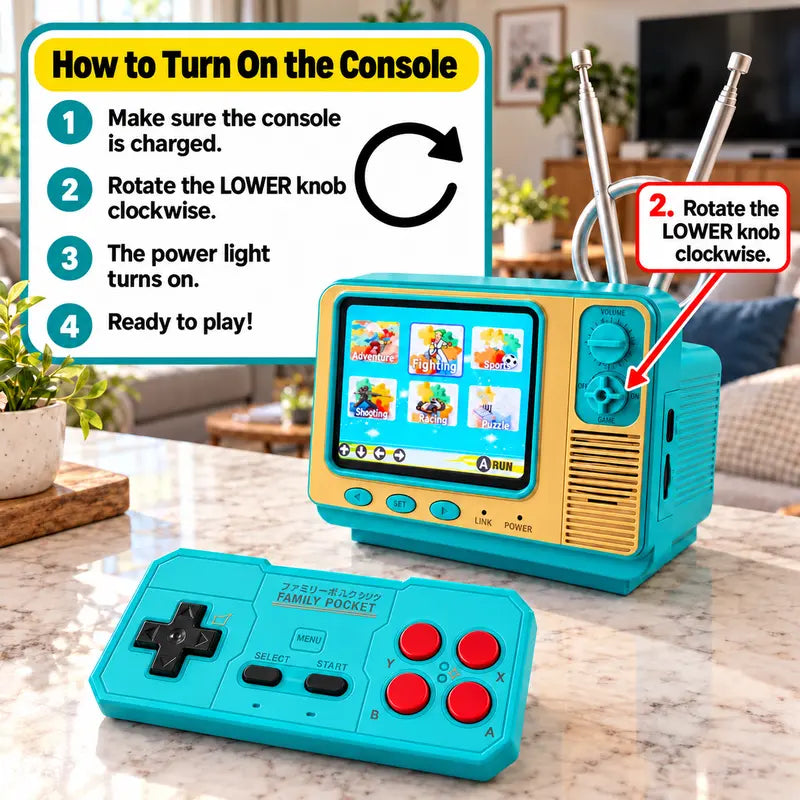 🎮 GV300 Retro Handheld Gaming Console – 2.8″ IPS Screen & Compact Design 🎁