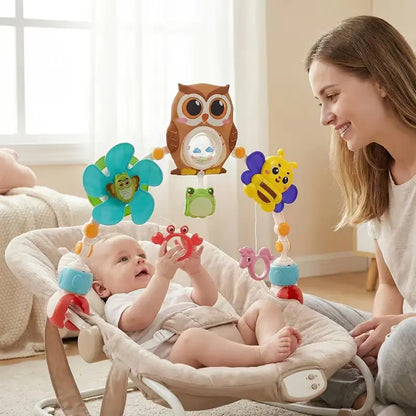👶 Baby Stroller Toy Arch – Adjustable Sensory Activity Toys for Ages 0–18 Months 🧸