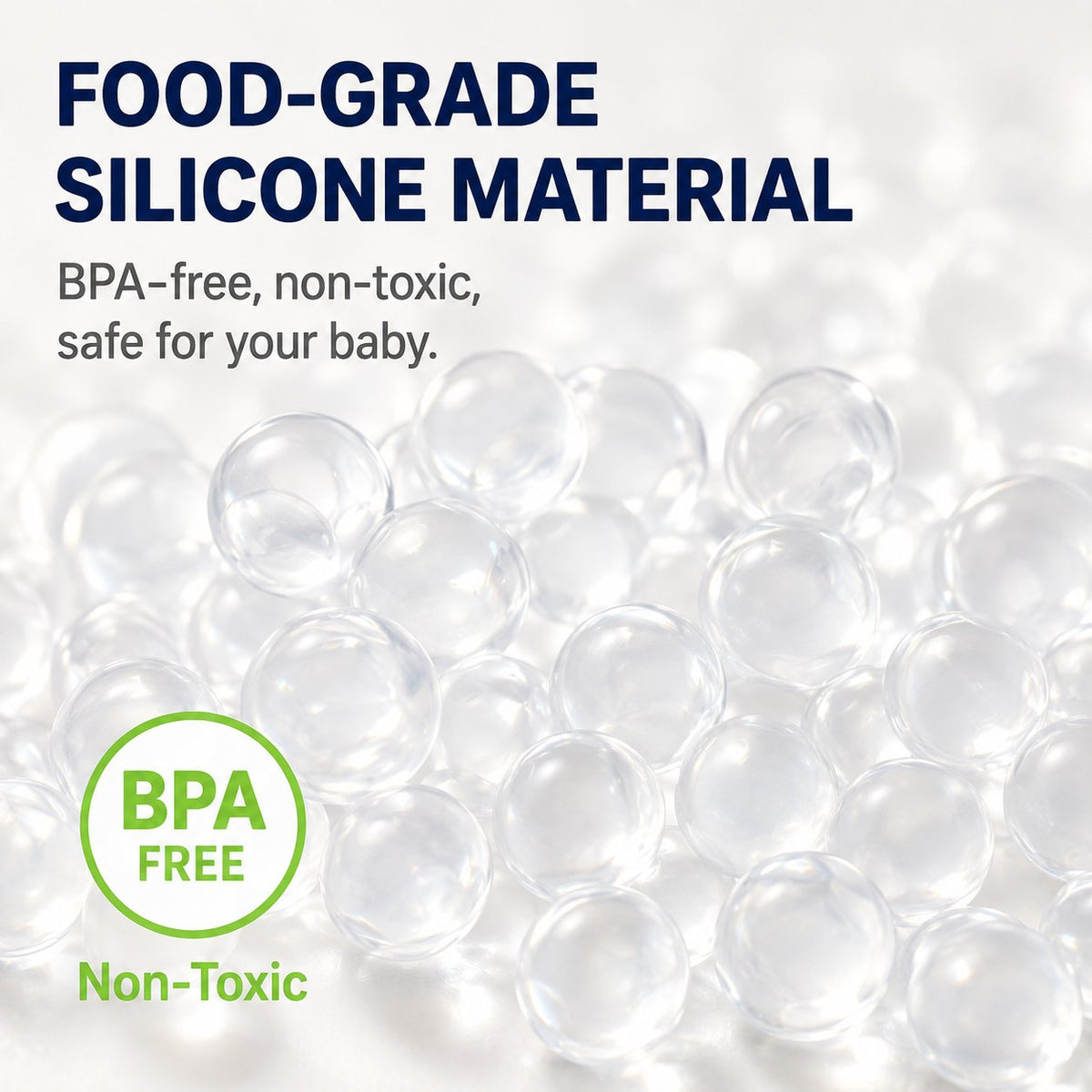 🍼 Early Bird Sale 50% OFF — Baby Food Squeeze Spoon Feeder | 2-In-1 Silicone Feeding Bottle 👶