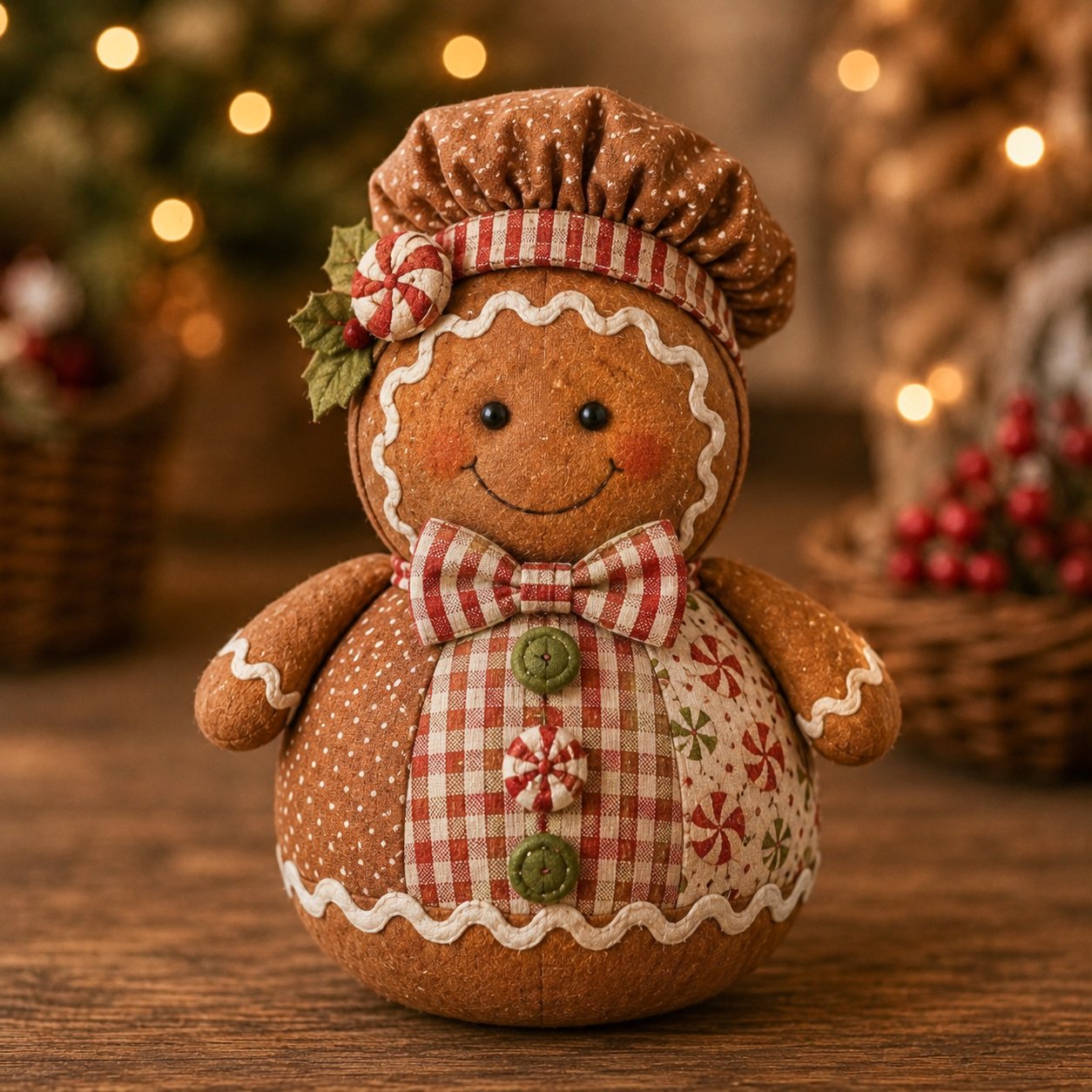 🔥LAST DAY 50% OFF - 🎄 Patchwork Fabric Doll DIY Kit