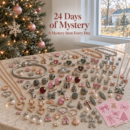🎀 Hand Assembled Christmas Jewelry Calendar | Daily Surprises, Perfect Holiday Gift for Her