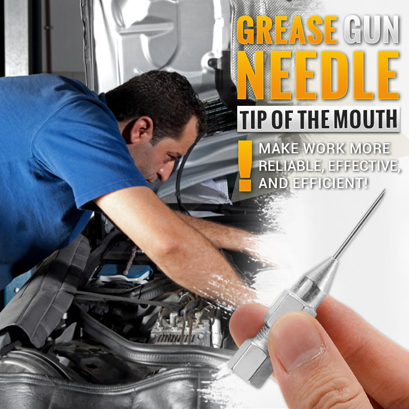 2Pcs Grease Gun Needle Tip Of The Mouth