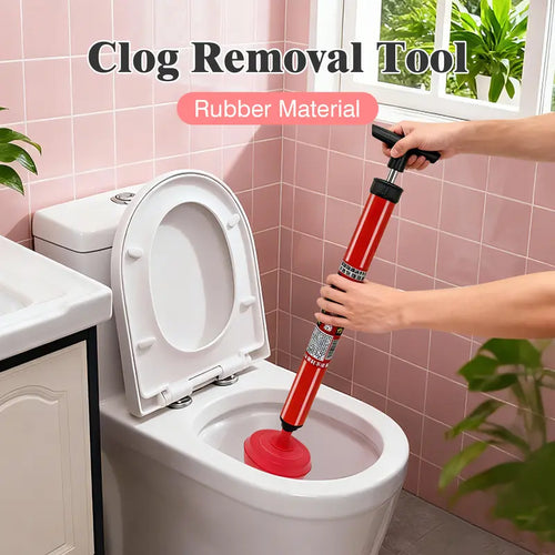 🚽 Toilet & Drain Clog Remover – Compact One-Piece Cleaning Tool 🛠️