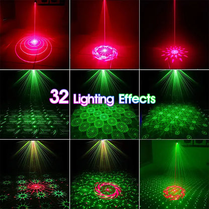 Rechargeable Portable Disco Party LED Fixture