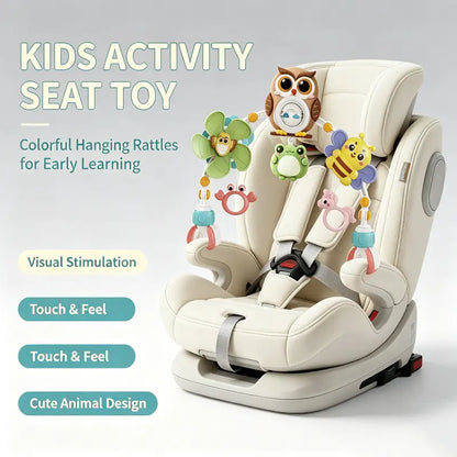 👶 Baby Stroller Toy Arch – Adjustable Sensory Activity Toys for Ages 0–18 Months 🧸