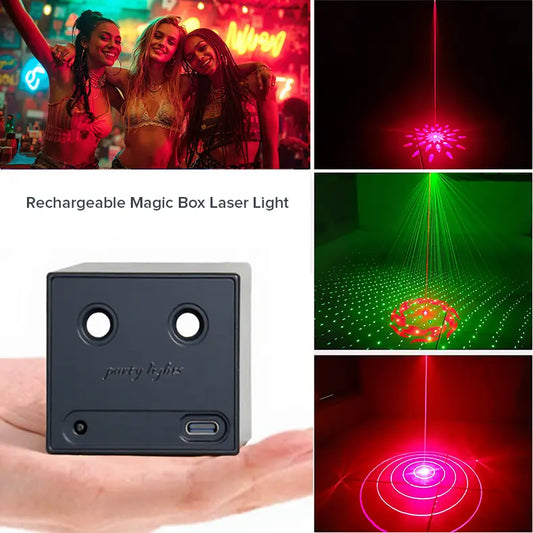 🪩 Rechargeable Portable Disco Party LED Light – Colorful Fun Anywhere 🎉