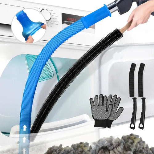 Dryer vent cleaner kit accessories