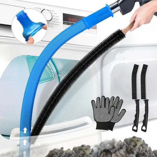 Dryer vent cleaner kit accessories