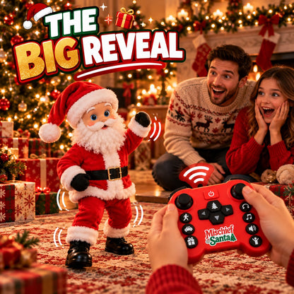 🎅 CHRISTMAS SPECIAL: Remote-Controlled Santa Claus – Moving Arms, Festive Surprises & Family Holiday Fun! 🎄🎁