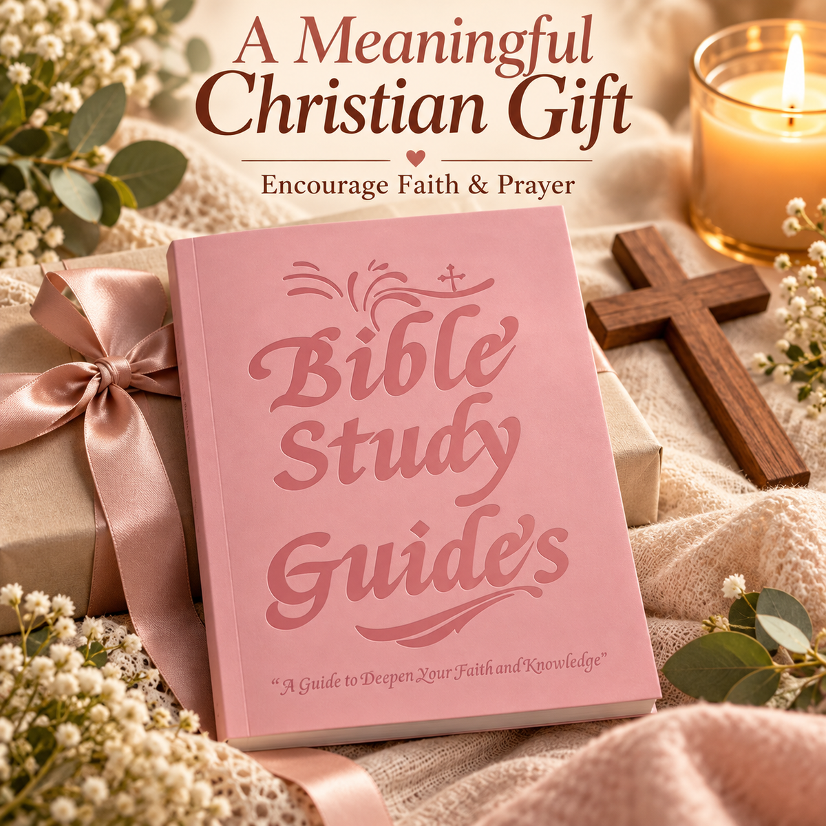 66-Page Bible Study & Devotional Journal – Guided Scripture Reflection, Prayer & Faith Growth