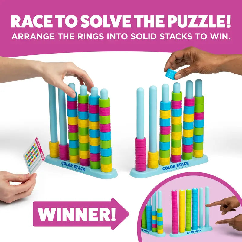 🌈 Color Stack Challenge – Fast-Paced Color-Matching Puzzle Game for Parties & Family Game Night 🎲