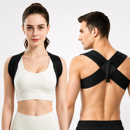 🔥LAST DAY 49% OFF🔥💪Posture Support Straps for Men & Women – ✨Elastic Back Support, Straight Back Support