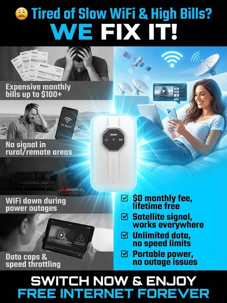 [Global Coverage] Boundless Portable Wi-Fi🛡️