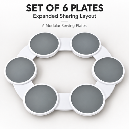🍽️✨ Share & Spin – Expandable Lazy Susan Turntable for Dining Tables