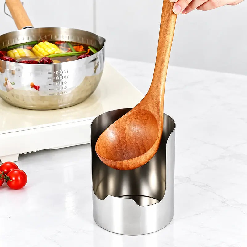🍴✨Stainless Steel Kitchen Utensil Holder Organizer🍳