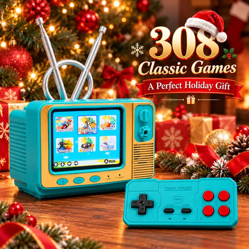 🎮 GV300 Retro Handheld Gaming Console – 2.8″ IPS Screen & Compact Design 🎁