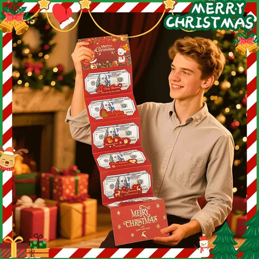 🏆⚡ Flash Sale – 50K+ Sold! Christmas Cash Gift Envelope | Creative Way to Give Cash 🎅💸